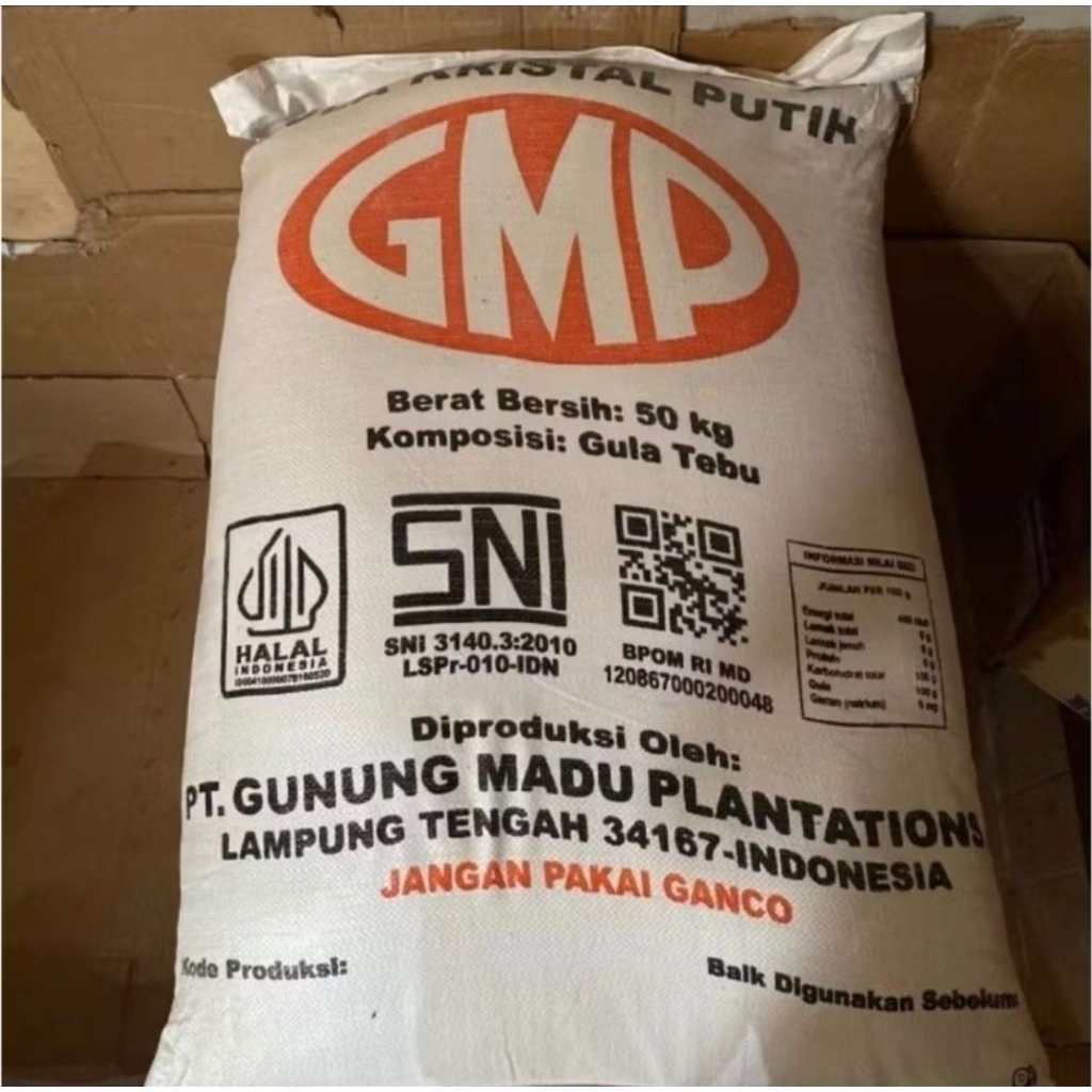 gula gmp gula pasir gmp bal an 50kg