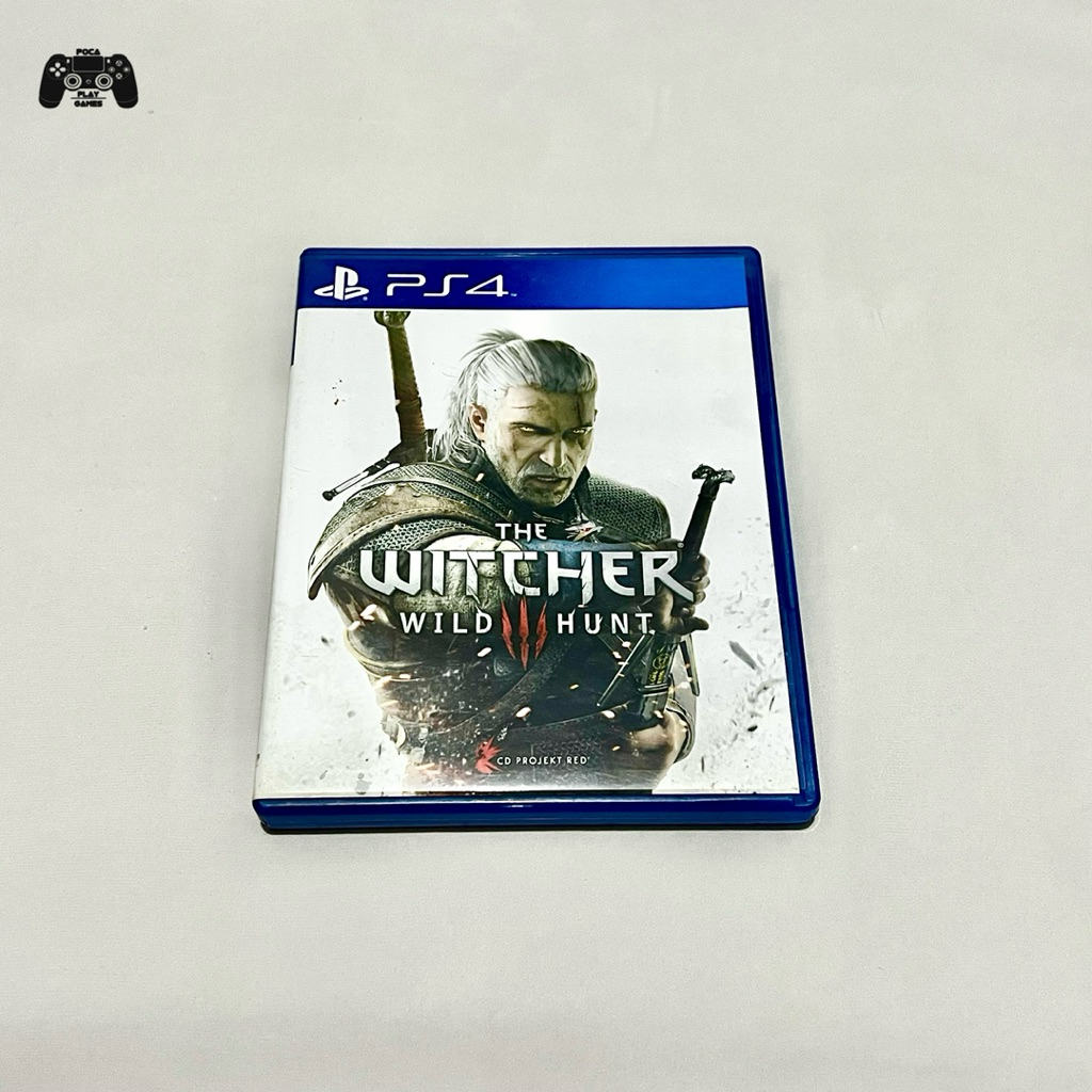 Kaset BD PS4 The Witcher 3 Wild Hunt - Second / Bekas