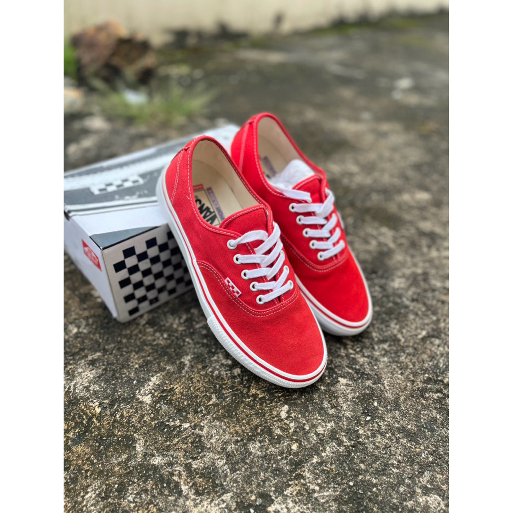 VANS AUTHENTIC SKATE RED CHILI ORIGINAL