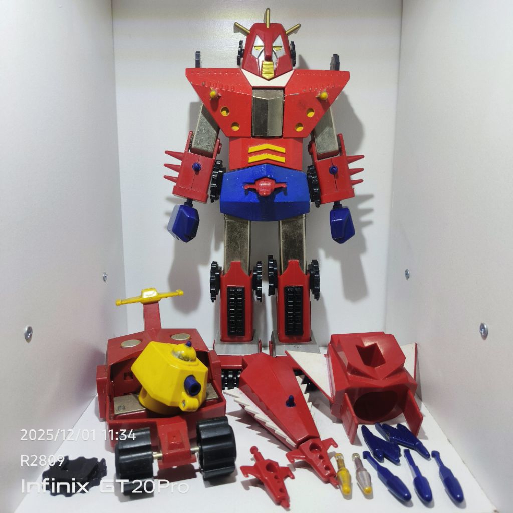 Robot DAIBARON DX DAISHIN GASSHIN GANBARON BULLMARK Chogokin Godaikin Popy