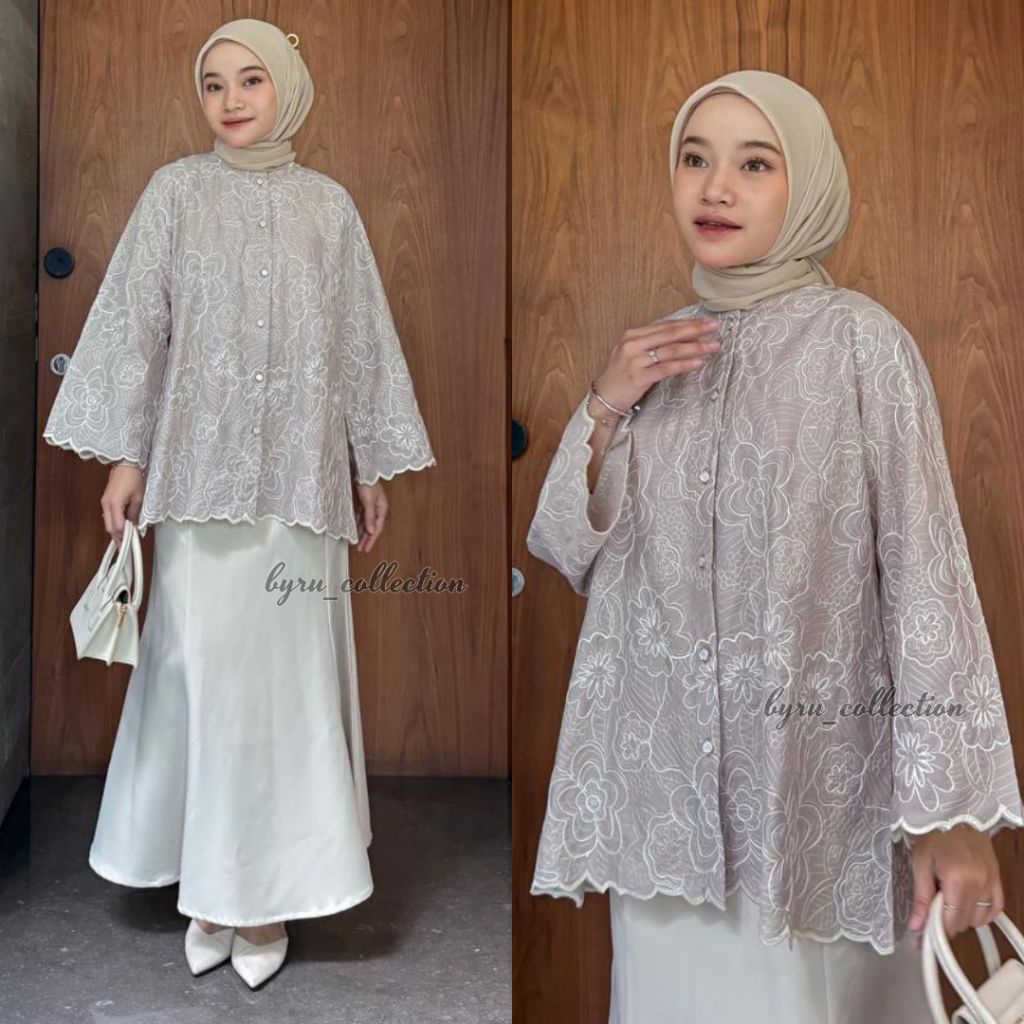 ALUNA LACEY TUNIC BLOUSE| ALIKA TUNIK BLOUSE||ATHAYA BLOUSE||BENKA BLOUSE||BLOUSE WANITA KOREAN SYTL