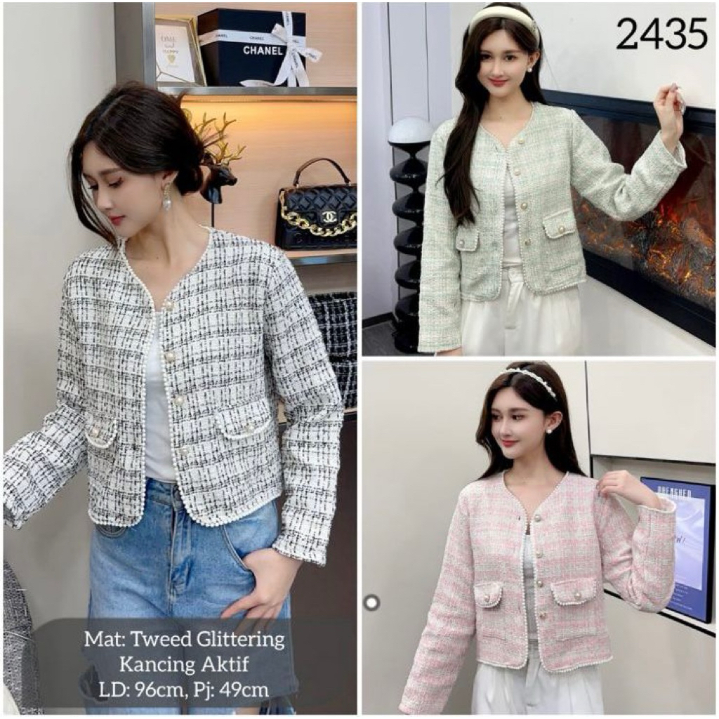 blazer tweed bangkok