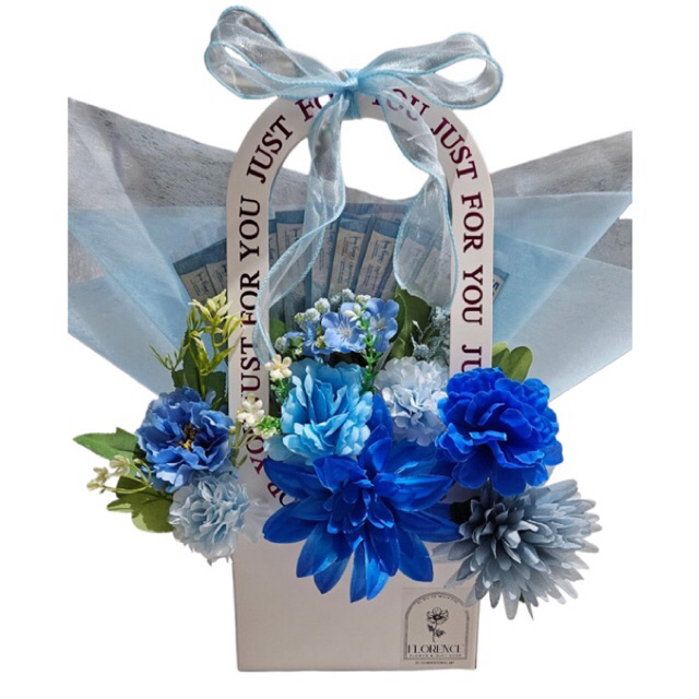 Flower Money Box/Buket Bunga Uang/Bunga Uang