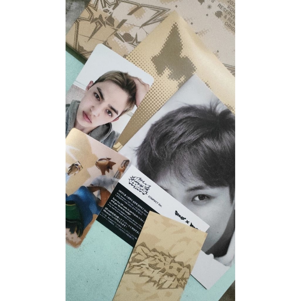 [Unsealed] CxM Compact Album Compact Version Mingyu Scoups Seungcheol Seventeen SVT