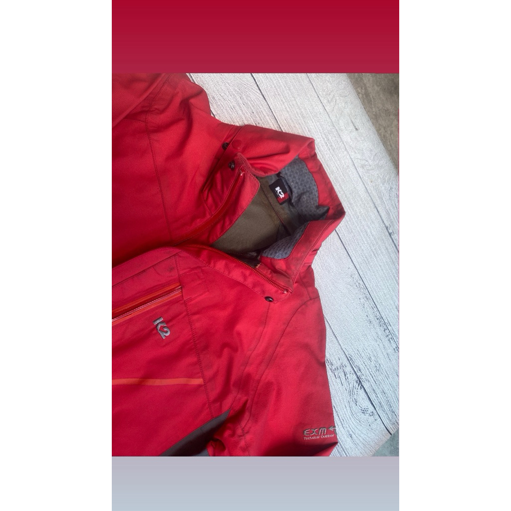 Windbreaker jaket outdoor K2 Extreme Waterproof