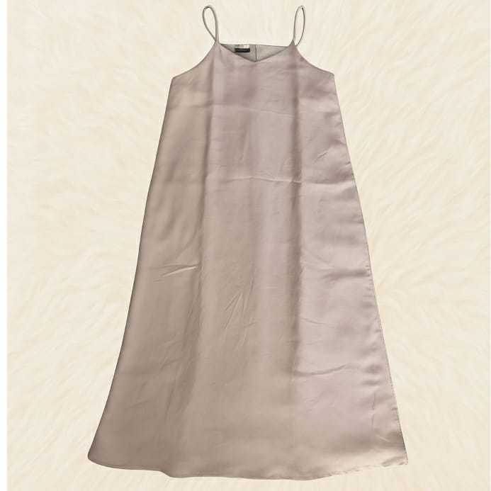 DRESS SATIN / DRESS TALI SPAGETI DRESS SINGLET TANKTOP