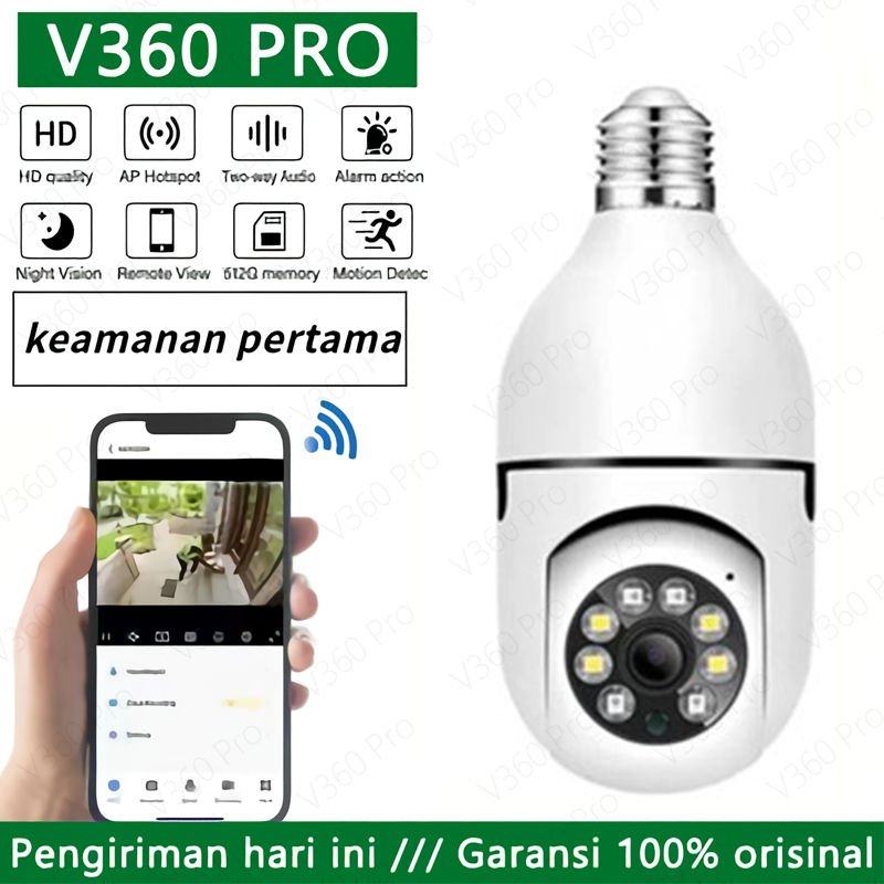 Cctv Smart V360 Pro 4K PTZ WiFi Smart Camera Night Vision
