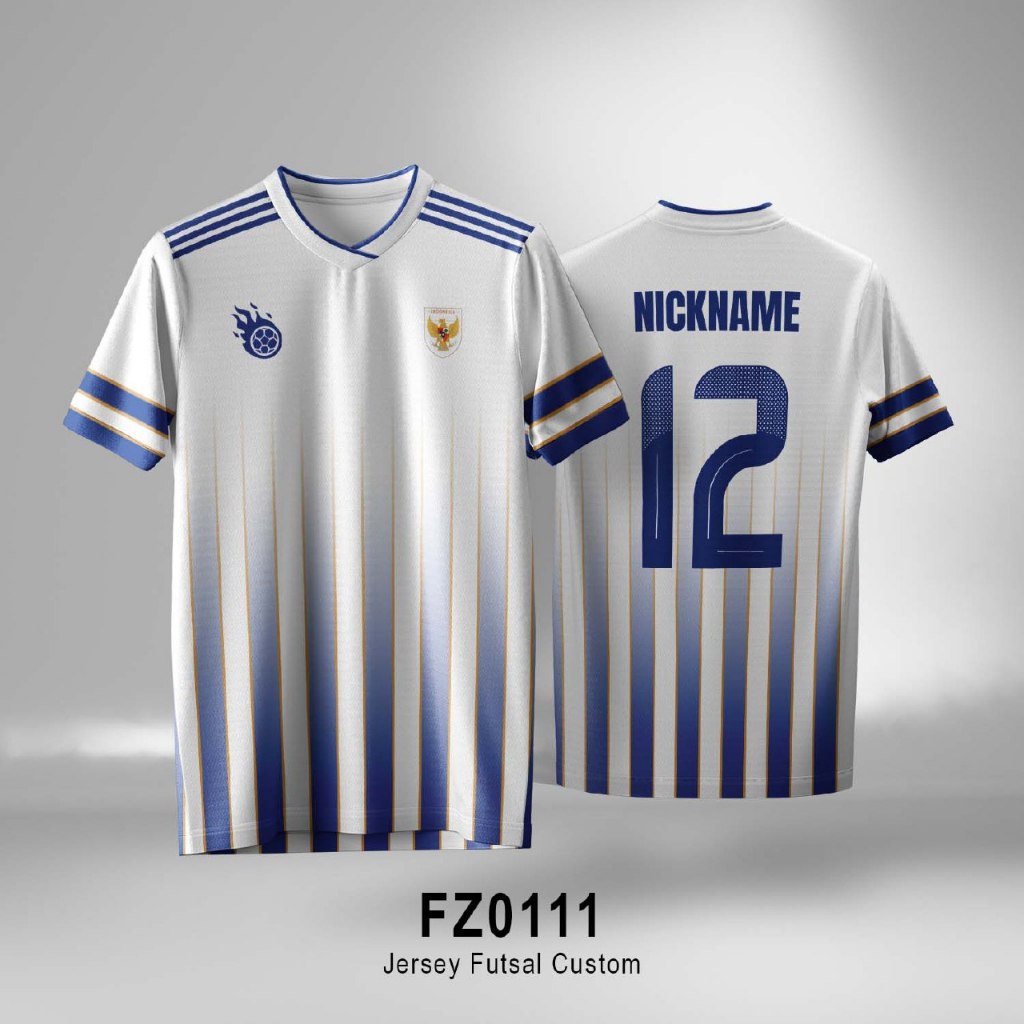 Jersey Bola Futsal Free custom Nama Nyaman Adem FZ0111