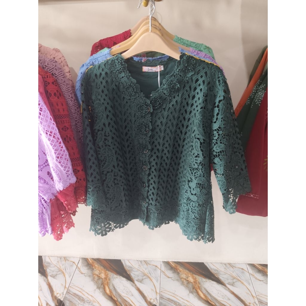 atasan brokat premium