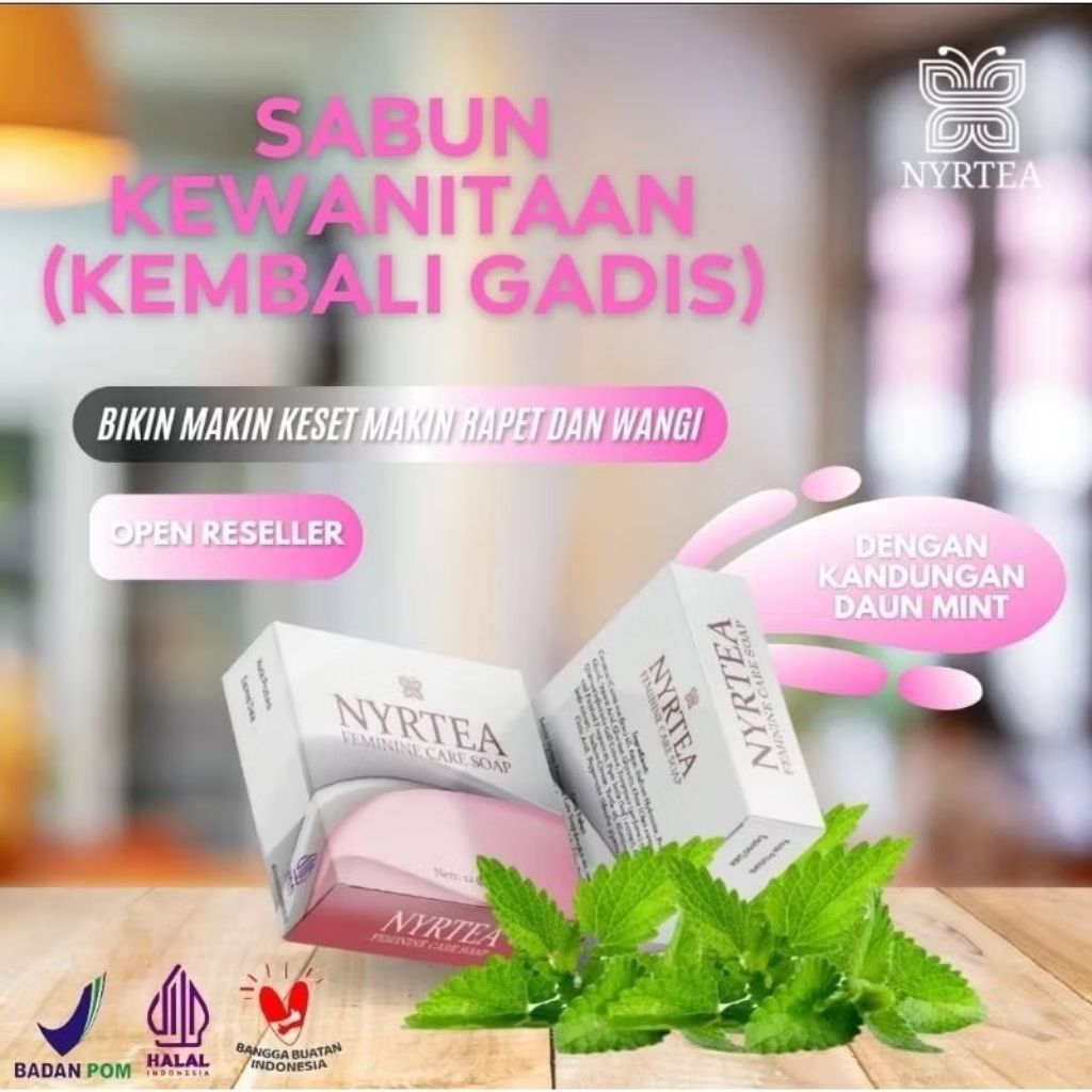 Sabun Kewanitaan FEMININE CARE SOAP by Nyrtea