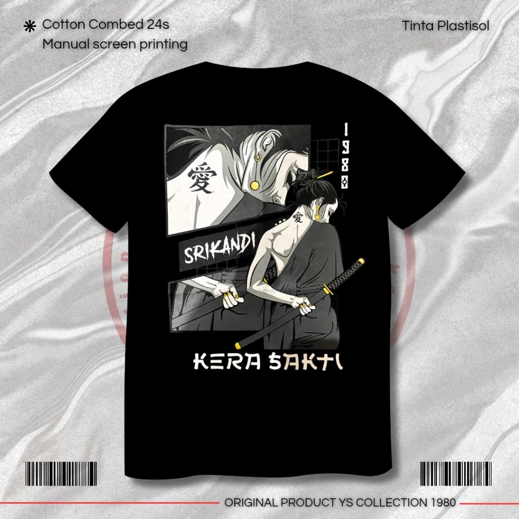Kaos Srikandi IKSPI Kera Sakti cotton combed 24s tinta plastisol | Srikandi IKSPI