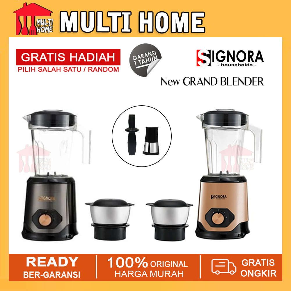 Signora Blender Rose Gold - Grand Blender Signora Serbaguna Original