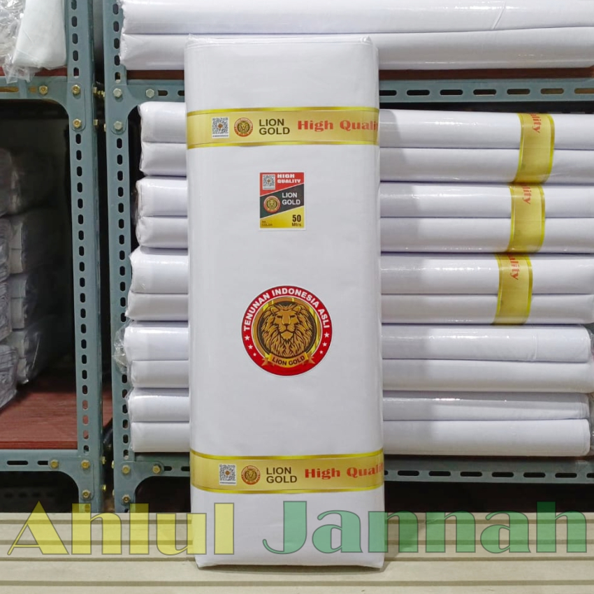 Lion Gold Kain Kafan Putih Kualitas Super