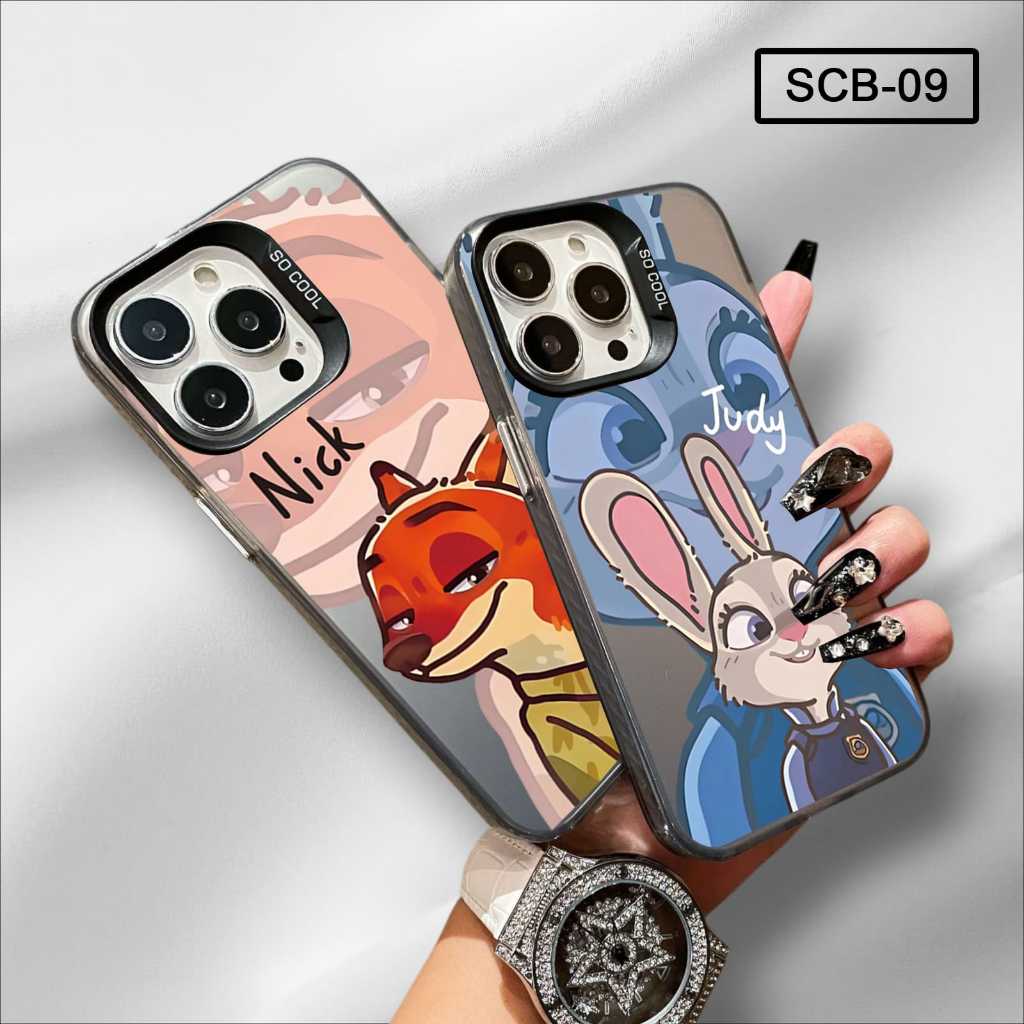 Case Gambar Kartun Couple Nick July for Realme 3 Pro Realme 5 Realme 5S Realme 5I Realme C3 Realme 5