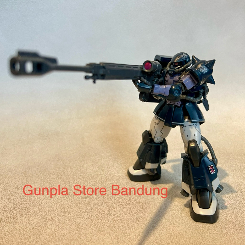 Original Made In Japan HG HGTO The Origin 1/144 MS-06R-1A Zaku II 2 High Mobility Type zeon black tr