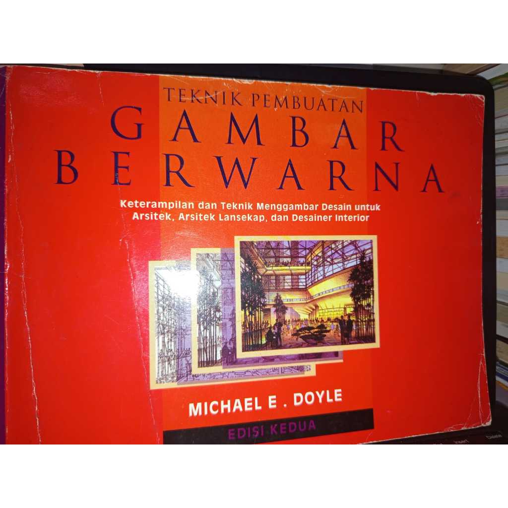 BEST SELLER ORIGINAL TEKNIK PEMBUATAN GAMBAR BERWARNA - MICHAEL E. DOYLE - ERLANGGA