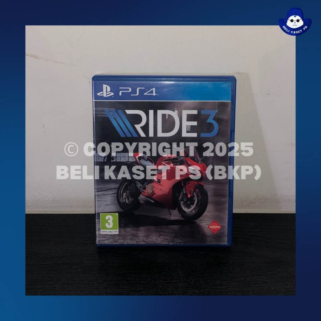 RIDE 3 BD PS4 | Beli Kaset PS (BKP)