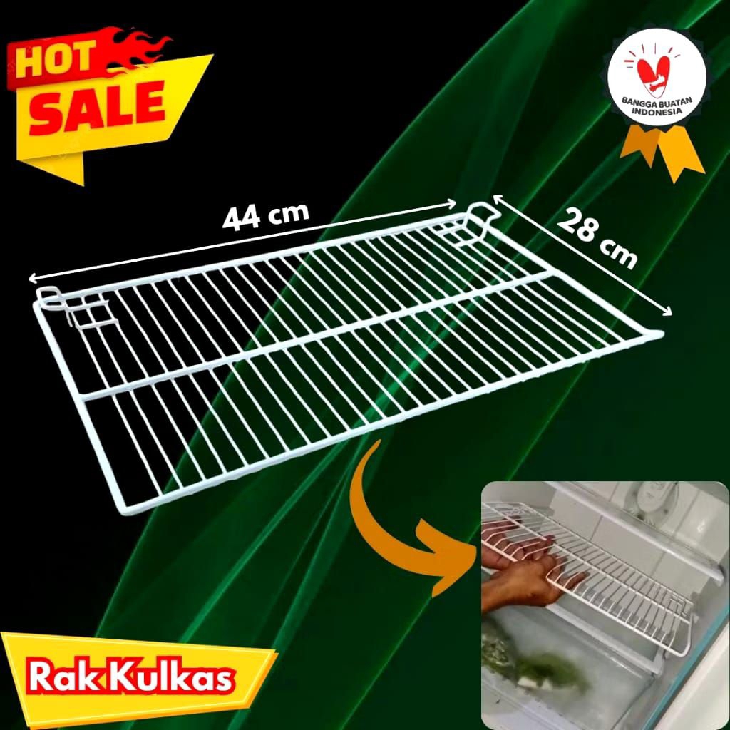 Rak Ambalan kulkas / Rak ambalan showcase Kulkas