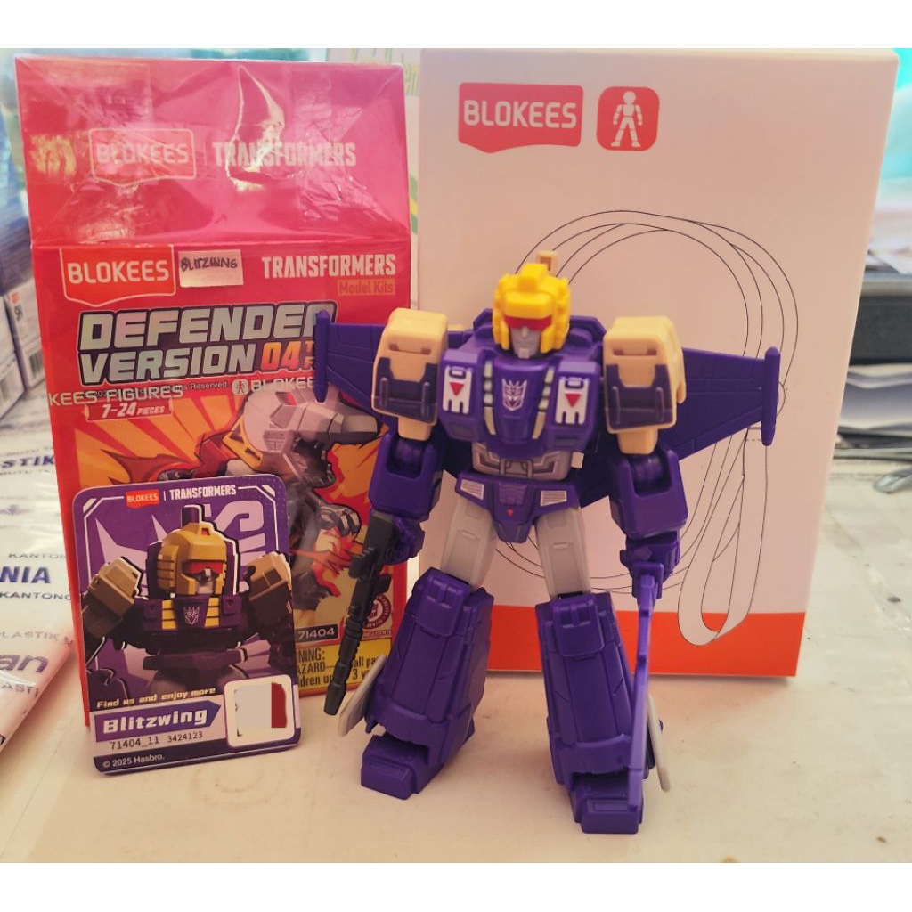 Transformers Set Blitzwing mix
