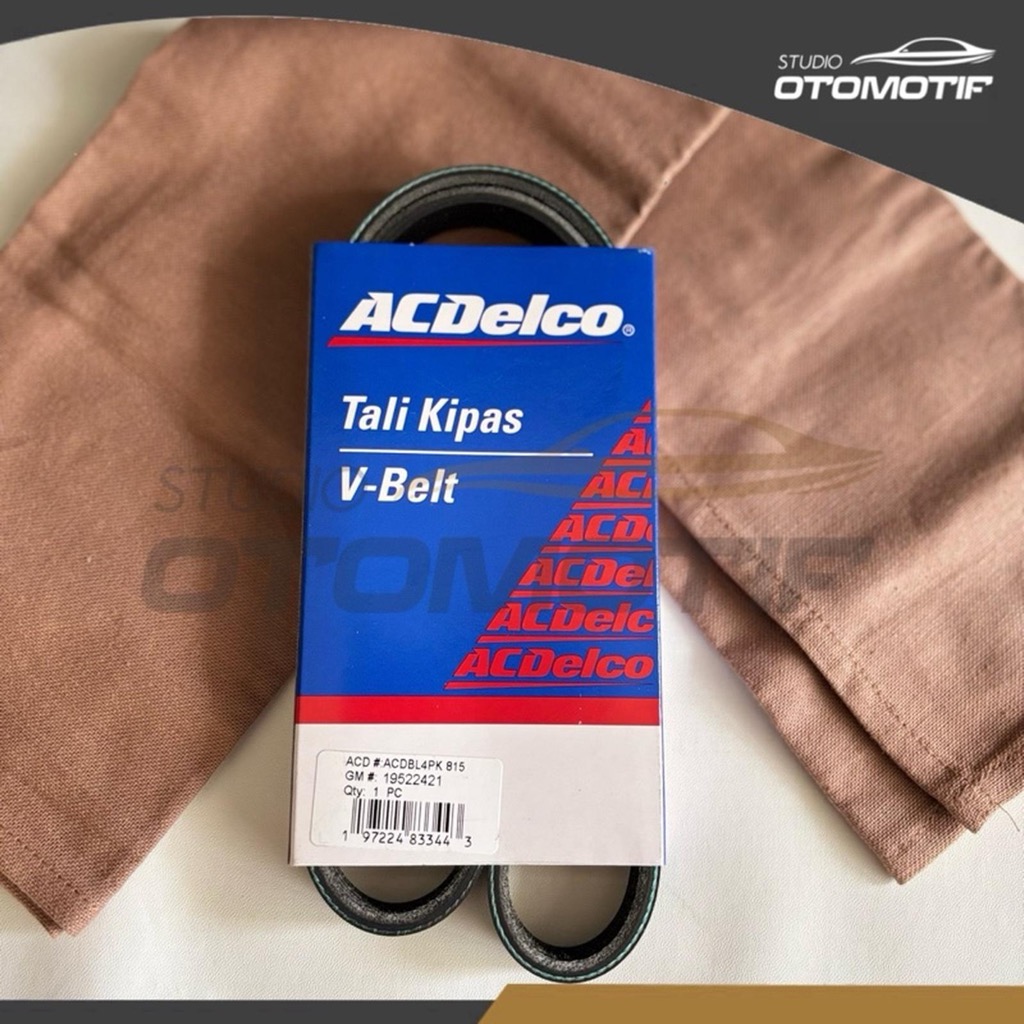 Fanbelt Genio 1.6 Forsa Esteem Ford Laser ACDELCO 2421 Fan Belt Vbelt Tali Kipas V-belt Mobil 4PK815
