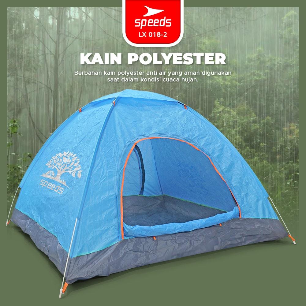 TERBARU SPEEDS TENDA CAMPING OUTDOOR & INDOOR TENDA GUNUNG 018-2