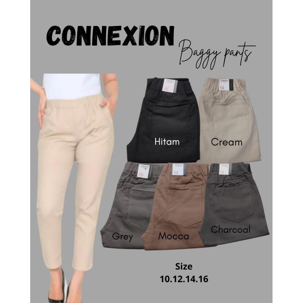 Celana panjang wanita Celana wanita bahan chinos Celana Panjang Cewek Baggypant Chinos Celana panjan