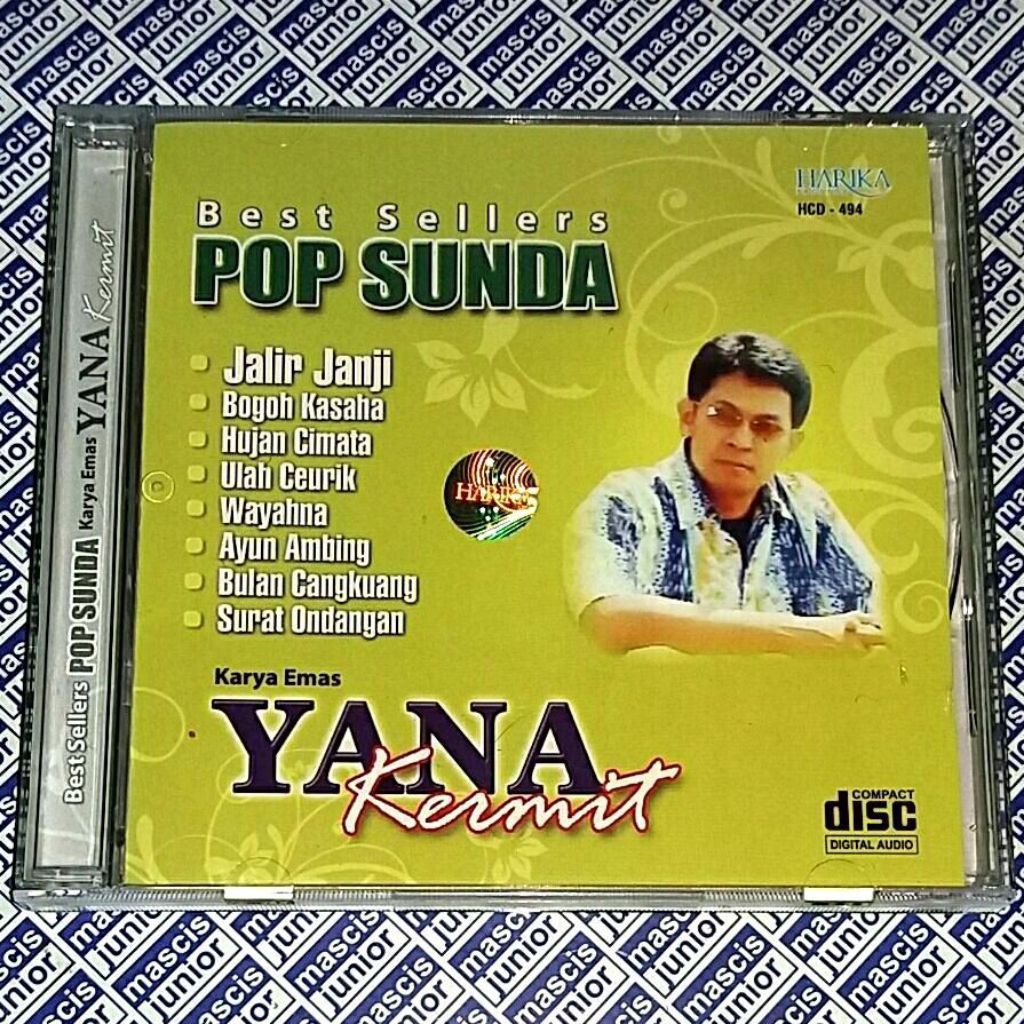 CD Yana Kermit - Karya Emas Best Seller Pop Sunda