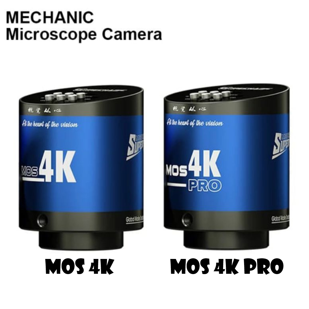 Camera Microscope MECHANIC MOS 4K / MOS 4K Pro  4K Full HD Trinocular Microscope Camera