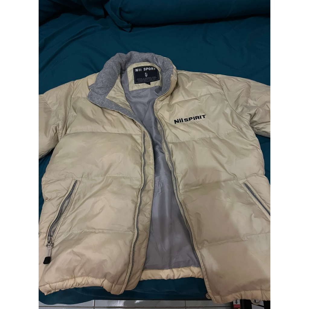 puffer jacket Nii spirit genuine ukuran LD 120cm bulu angsa