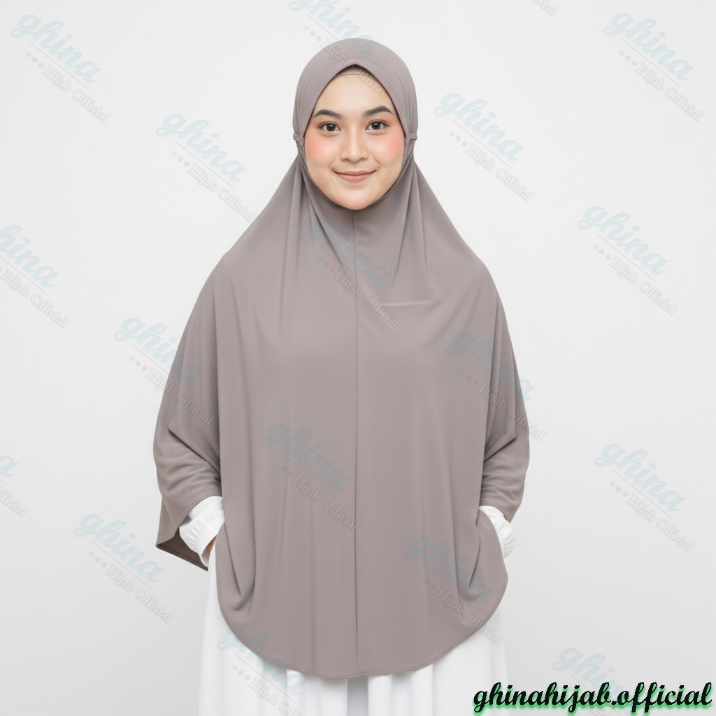 Jilbab Bergo Maryam Tali Jumbo Jersey Premium XXL