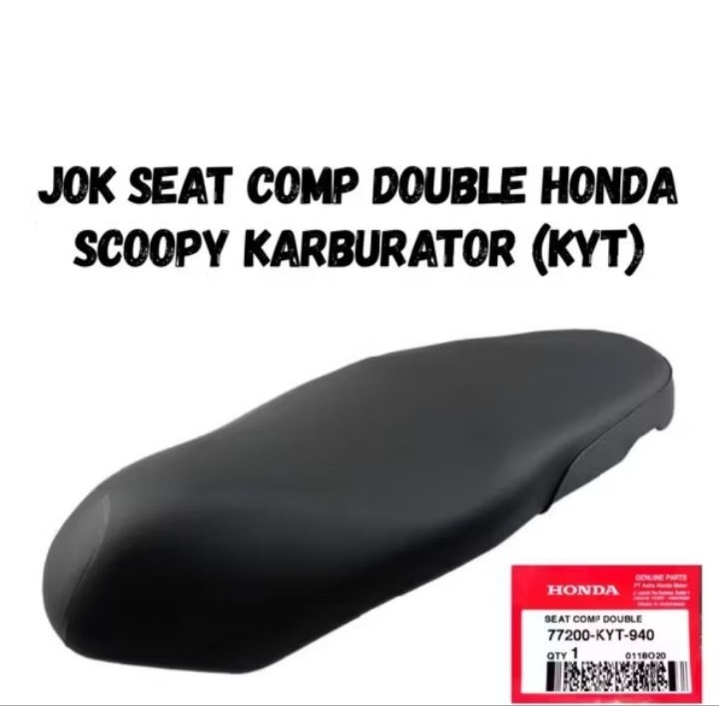 JOK SEAT HONDA SCOPY KARBU ORIGINAL