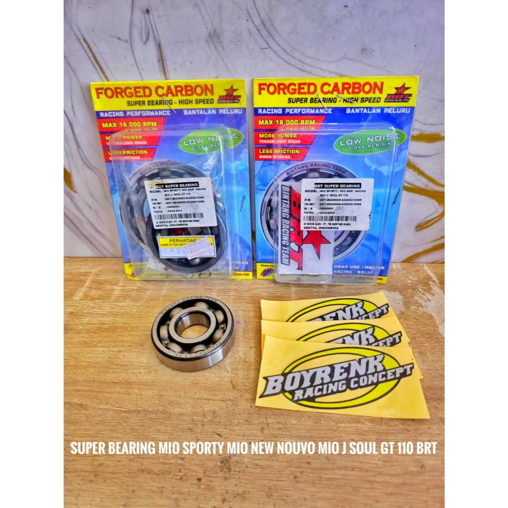 BEARING KRUK AS BRT MIO SPORTY /MIO NEW /SOUL GT/NOUVO/ MIOJ  - BOYRENK RACING CONCEPT