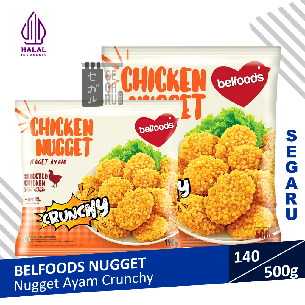 Belfoods Favorite Chicken Nugget Crunchy | Nugget Ayam Crunchy