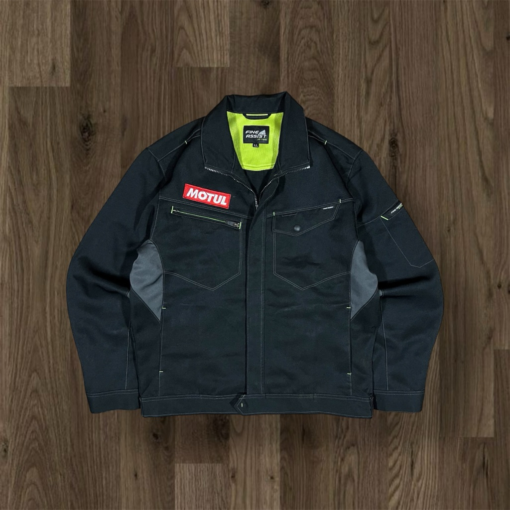 WORK JACKET FINE ASSIST CUSTOMPATCH