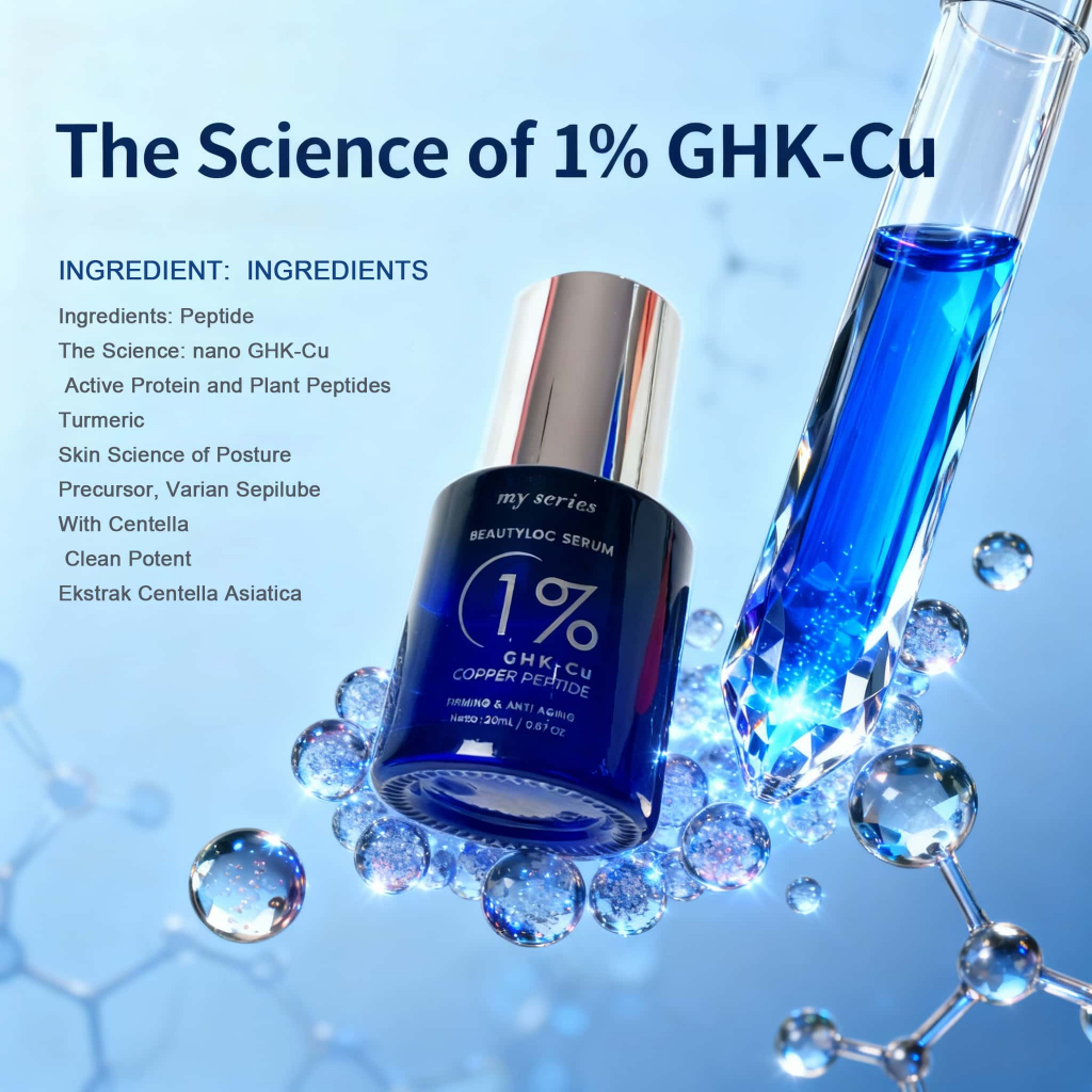 MY SERIES BEAUTYLOC SERUM 1% GHK-CU COPPER PEPTIDE NEW FORMULA