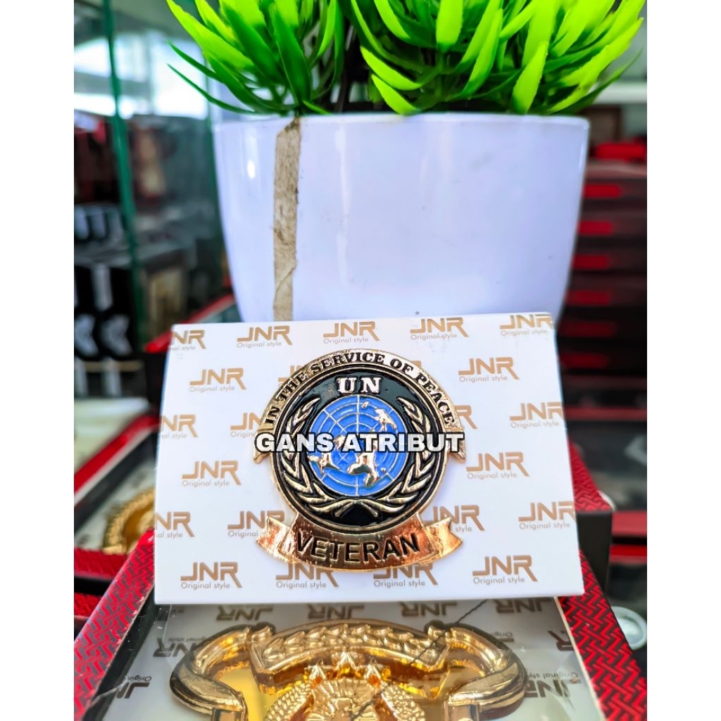 PIN SUPER EXCLUSIV BREVET WING VETERAN UN UNIFIL UN
