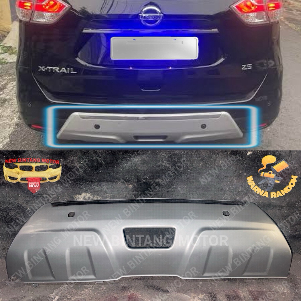 Cover bumper belakang nissan Xtrail T32 Xtremer 2015 2017 original
