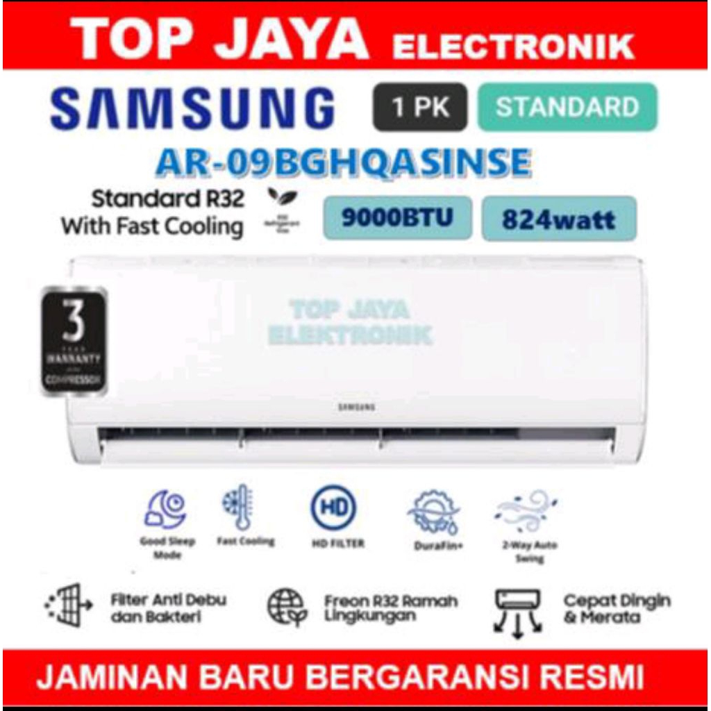 AC SAMSUNG 1 PK HEMAT LISTRIK/SAMSUNG AC 1PK HEMAT LISTRIK NEW SERIES