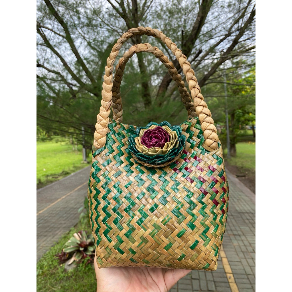 TAS PURUN ANYAMAN KHAS KALIMANTAN SELATAN 0012