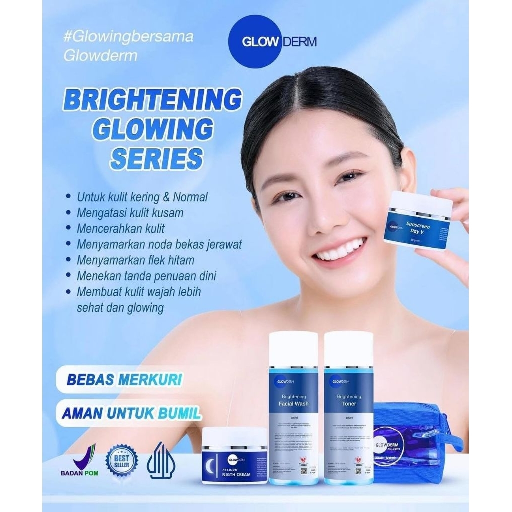 GLOWDERM HOUSE OF BEAUTY ( Paket Brightening)