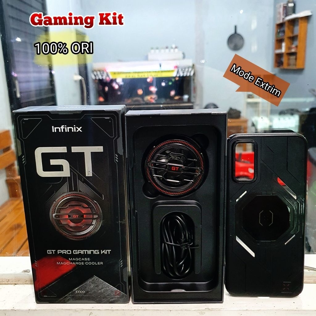 Softcase GT 30 pro || Gaming Kit || Cooler infinix GT 30 Pro || Cooler Wireless Charger || Pendingin