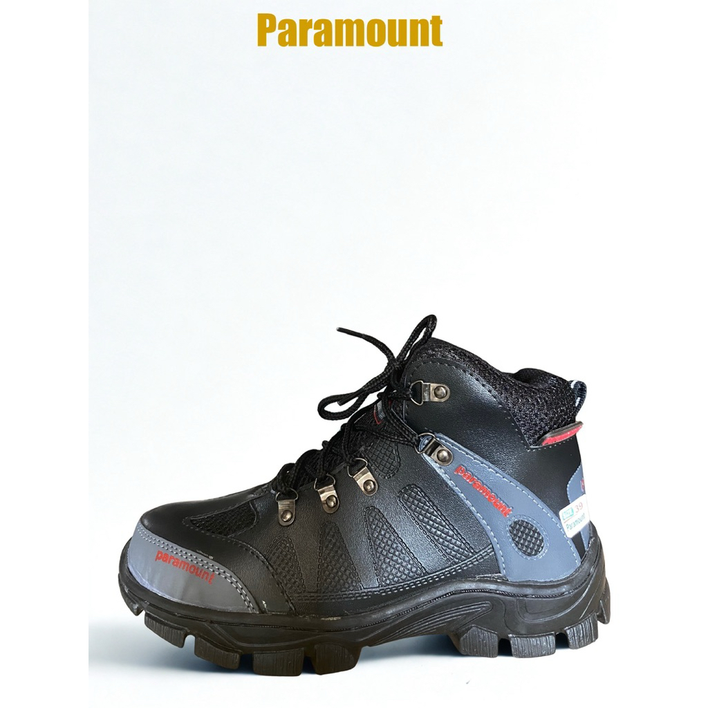 Sepatu Gunung Paramount Beckham Hitam Abu Tinggi Besi Sepatu Hiking Paramount Beckham Sepatu Boot Se