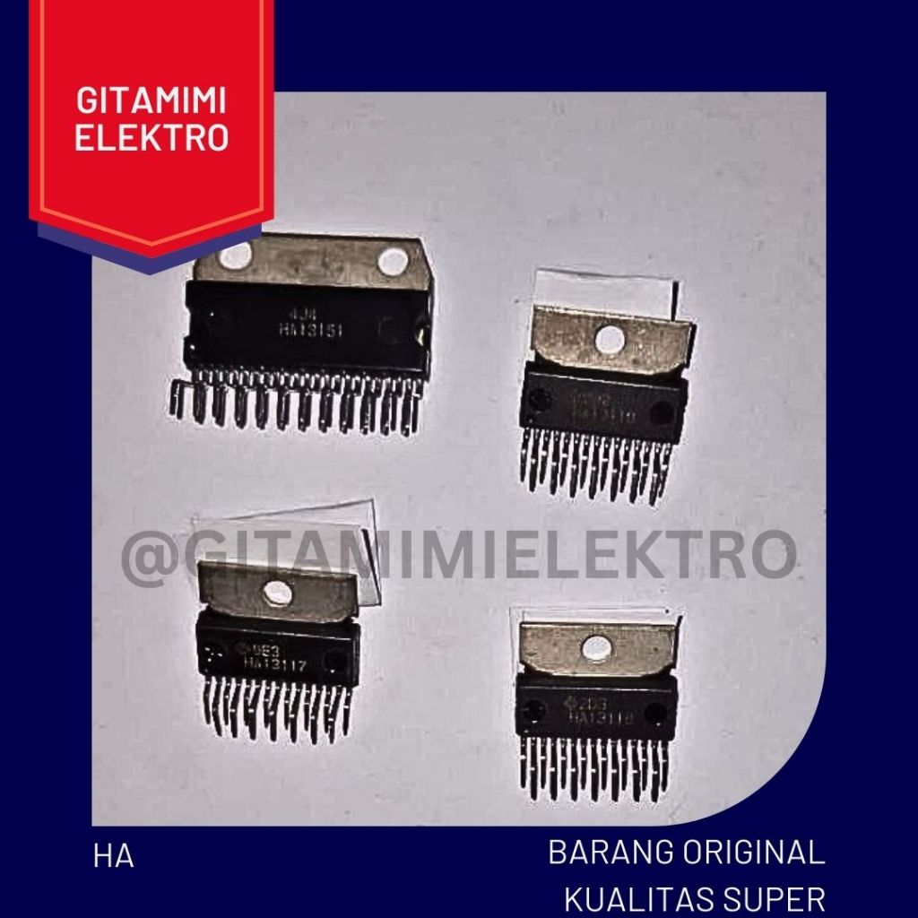 IC TV Tabung, Amplifier, Flip flop HA1389, HA1397, HA1398, HA11529NT, HA13151, HA13152, HA13158A, HA