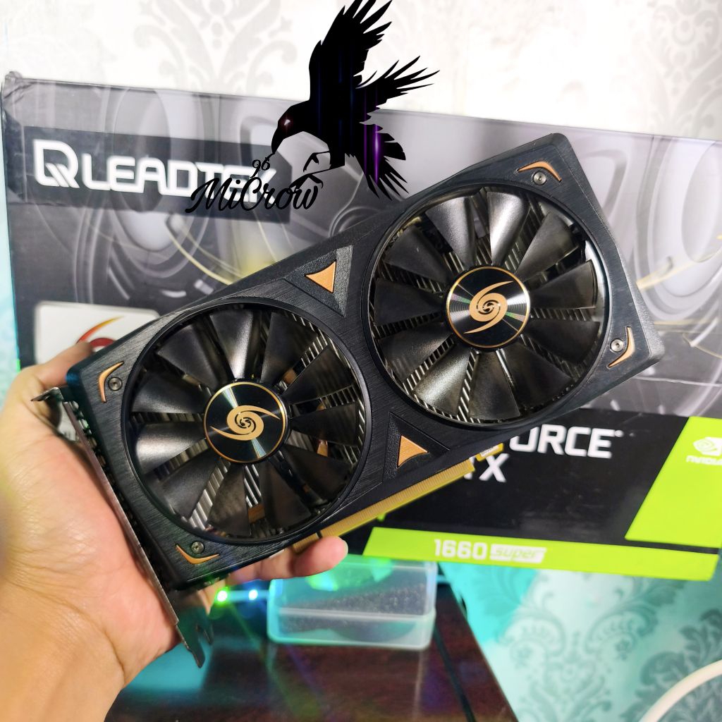 VGA Nvdia GTX 1660 Super 6gb 192bit DDR6 bisa libas gaming GTA render editing dll #tag gtx 1650 1660