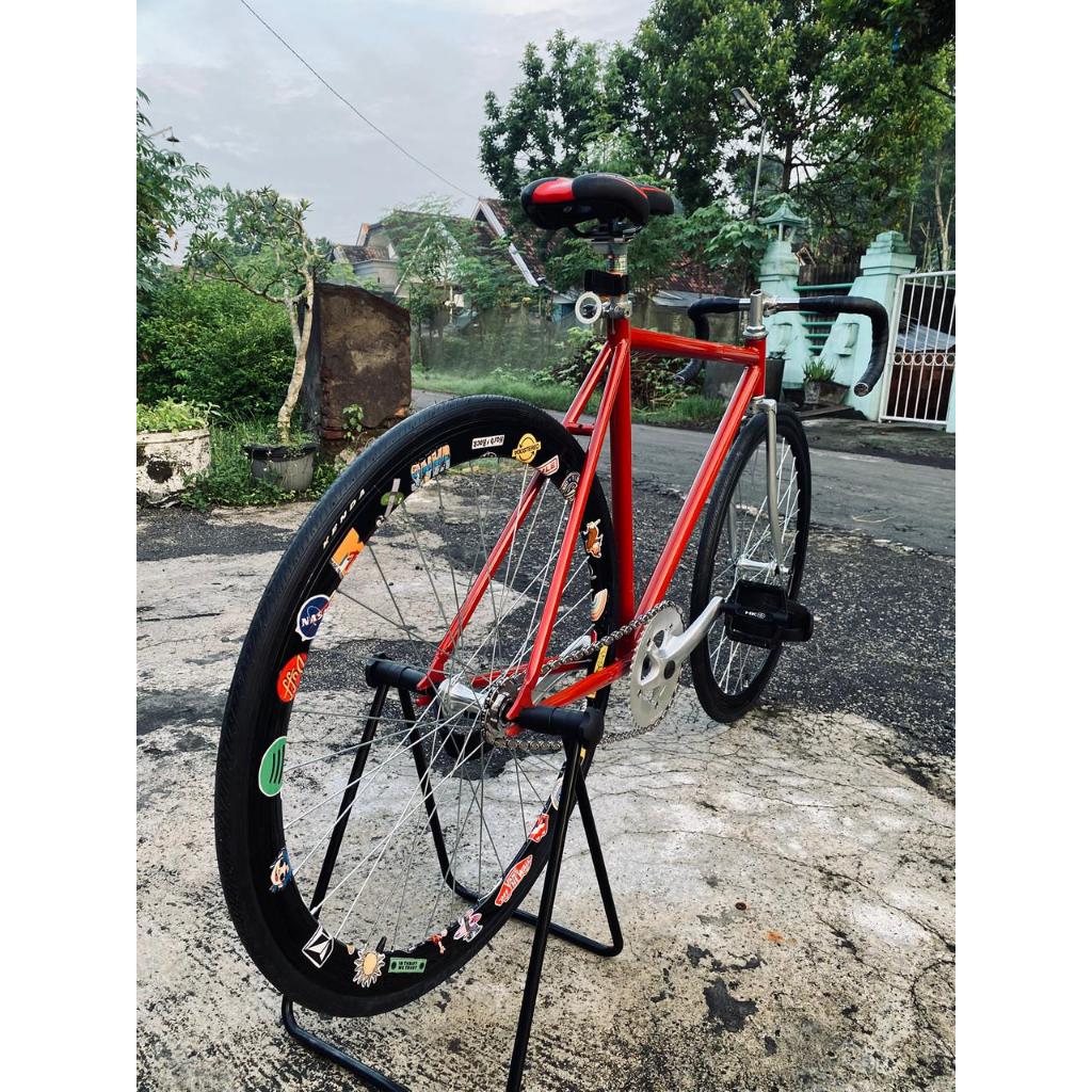 sepeda custom fixie, fixie custom, sepeda fixie kalcer