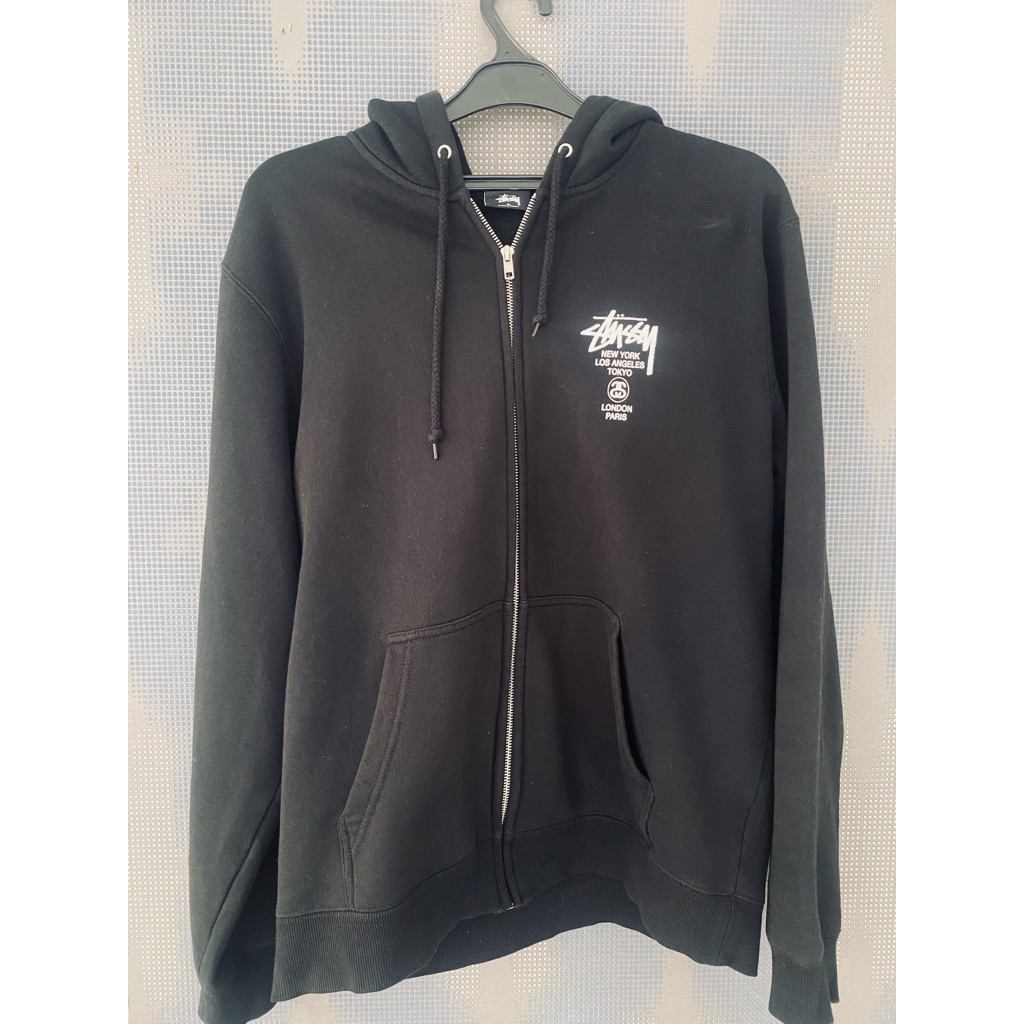 jacket stussy world tour hoodie