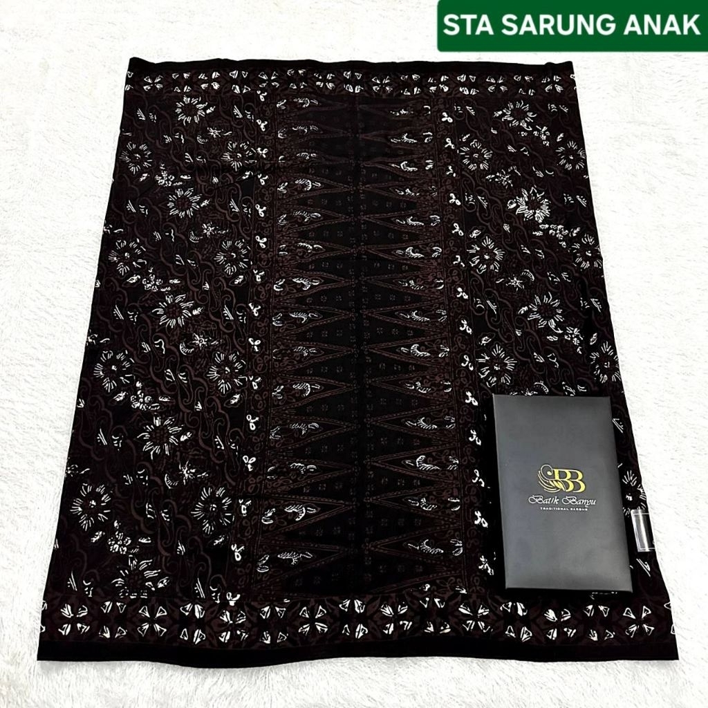 SARUNG BATIK ANAK SD LAKI LAKI JUNIOR PREMIUM BAHAN RAYON ADEM SERAGAM SEKOLAH