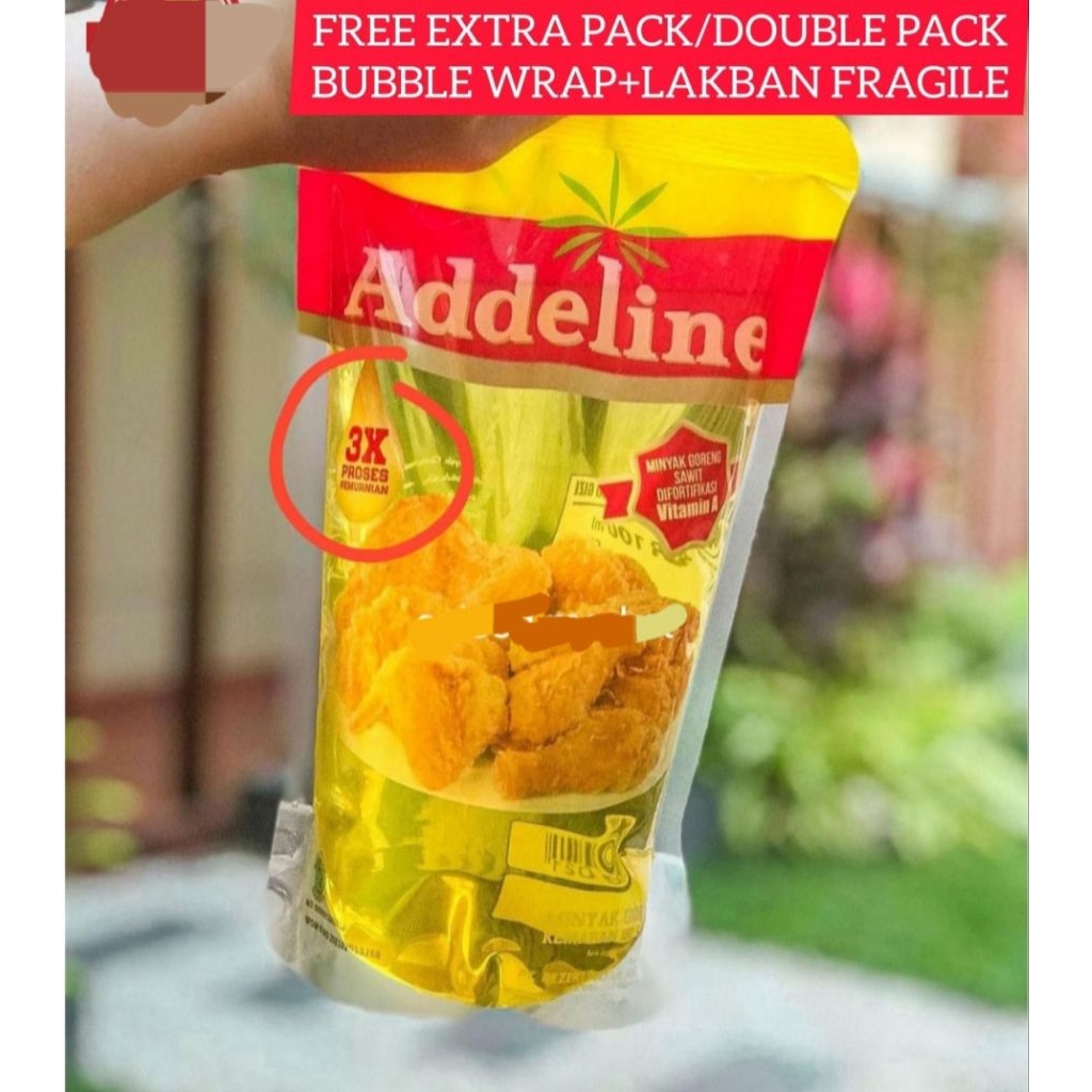 Addeline minyak goreng 2 liter pouch