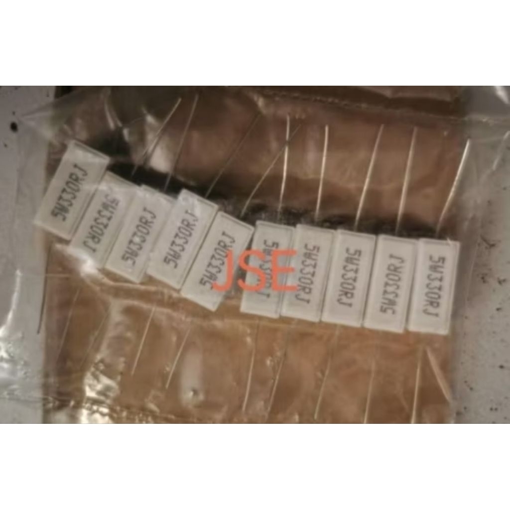 RESISTOR KAPUR 5 WATT 330 OHM PER PCS