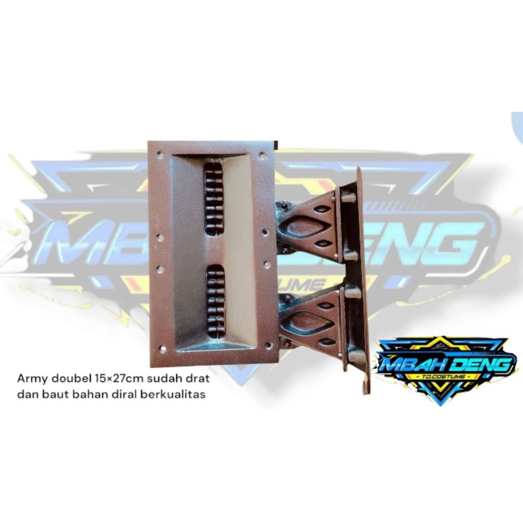 Horn/corong tweter line array dobel/Armi dobel 15×27 bahan diral aluminium